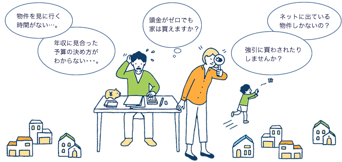 ネットで気になる物件を見つけたけど、いろいろ疑問がありすぎて、なにがわからないのかもわからない。