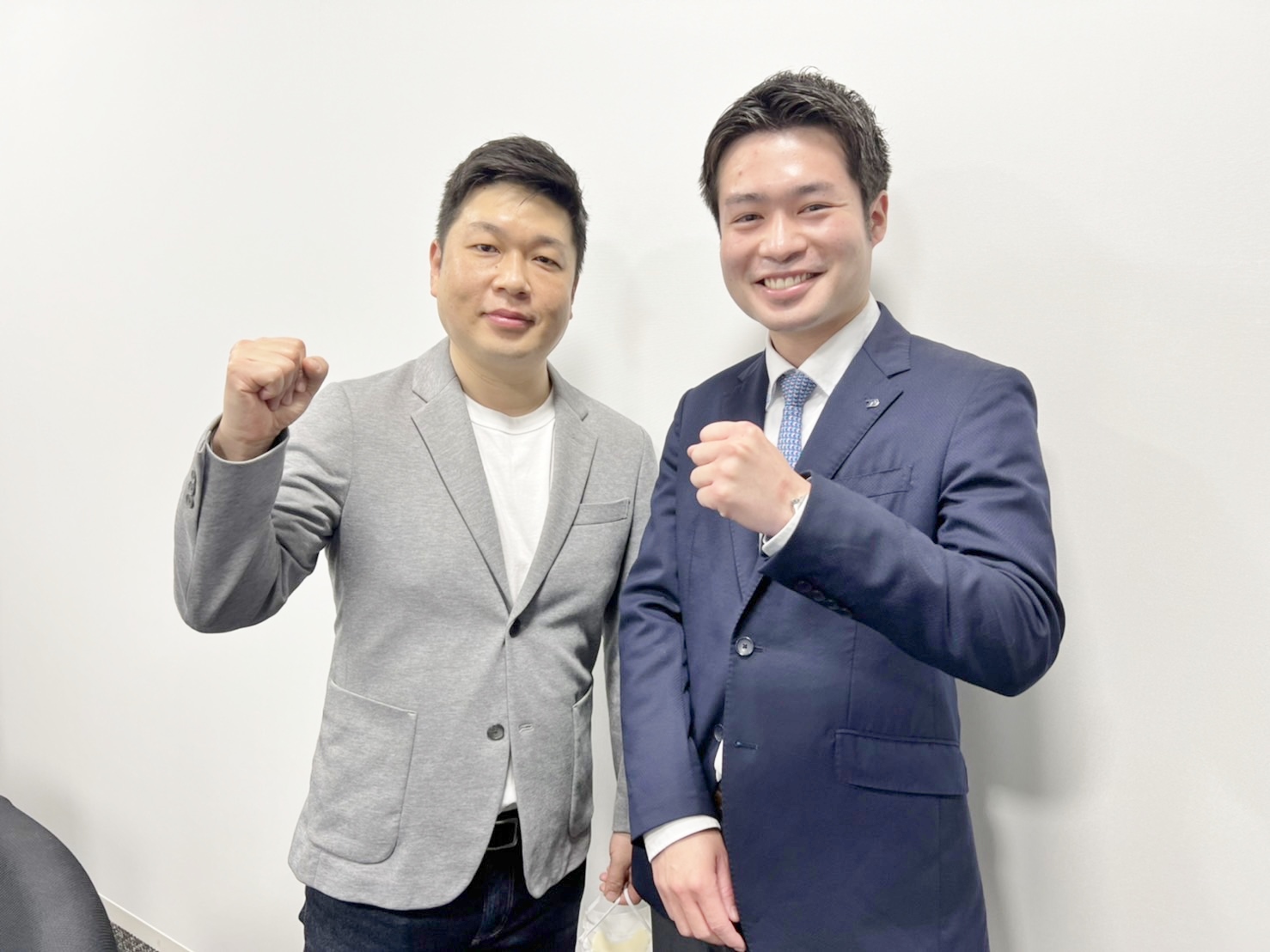 私達の話を聞いてもらった担当者