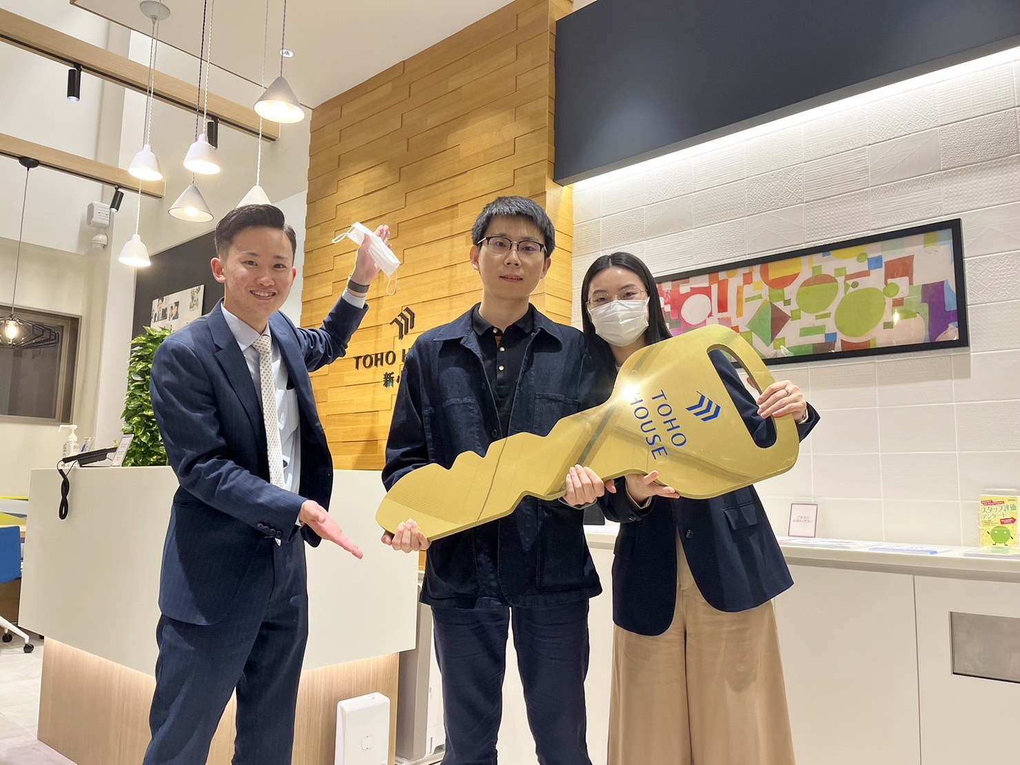 とっても頼りになる担当でした