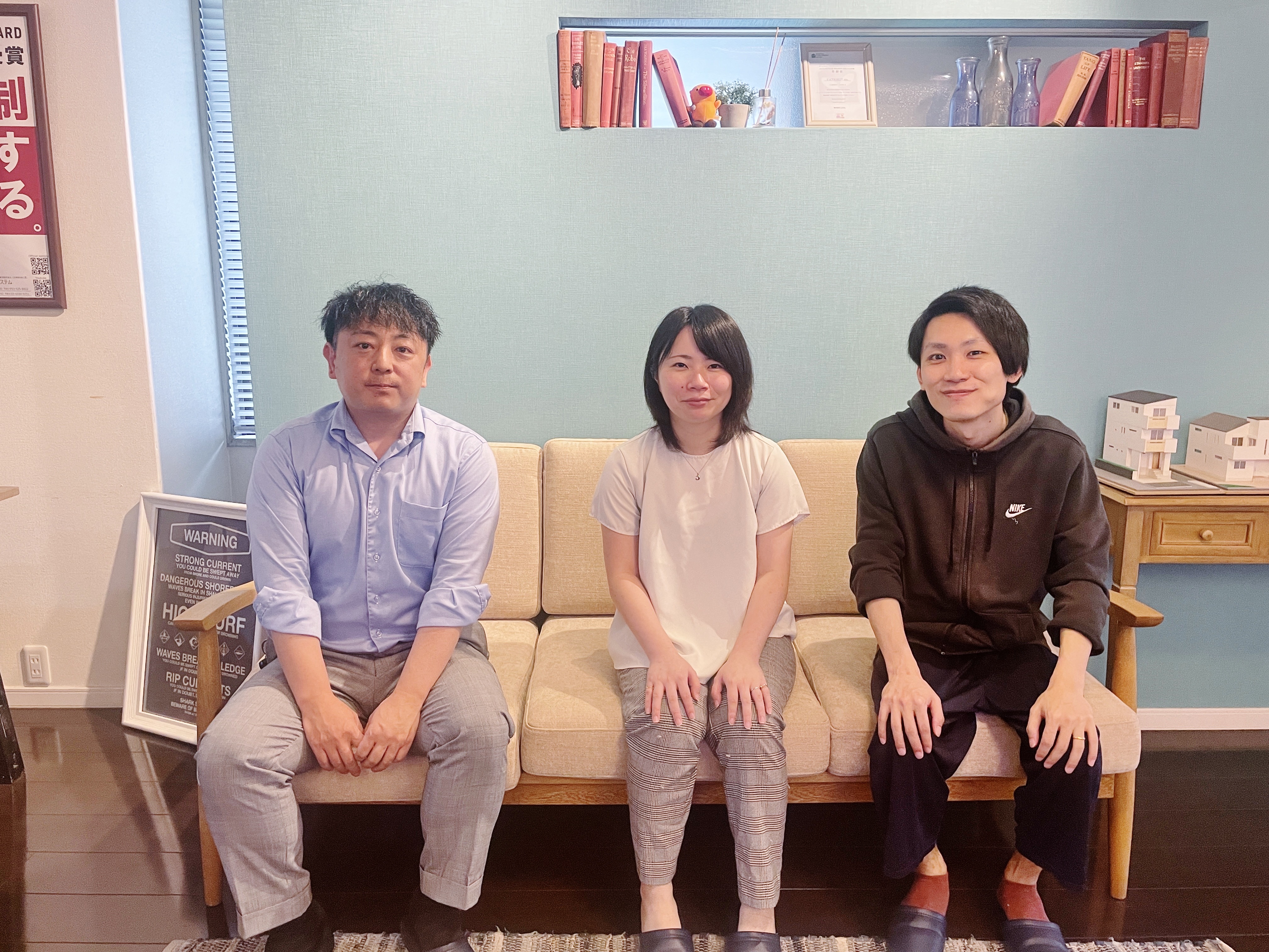 吹き抜けの素敵なお家を購入できました。